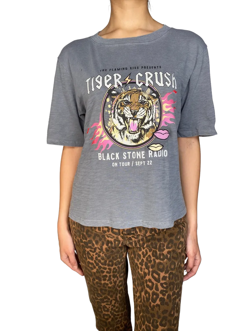 VINTAGE Polera Tiger Crush