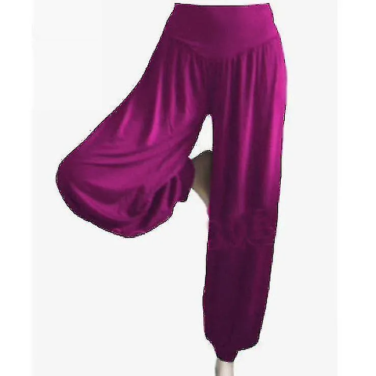 Women Yoga Harem Pants Baggy Aladdin Bloomers Trousers