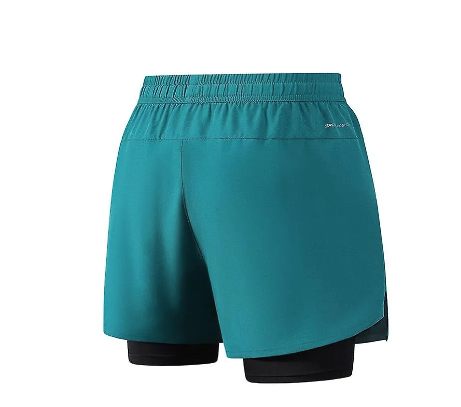 WOMEN'S 2IN1 QUICK DRY RUNNING SHORTS, TRAINING SHORTS ,YOGA PANTS