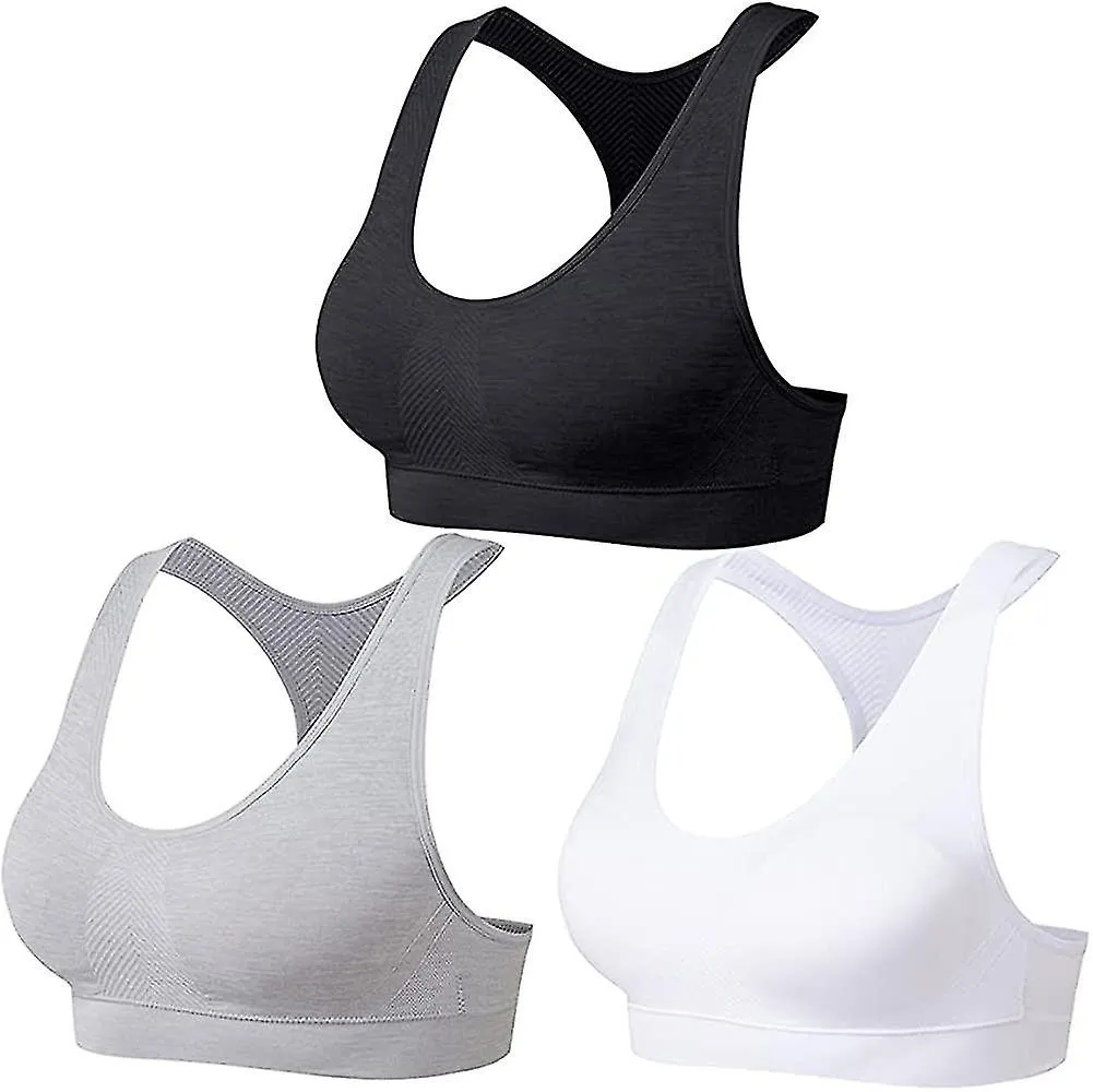 Womens s Multipack Workout Bras Padded Yoga Bras