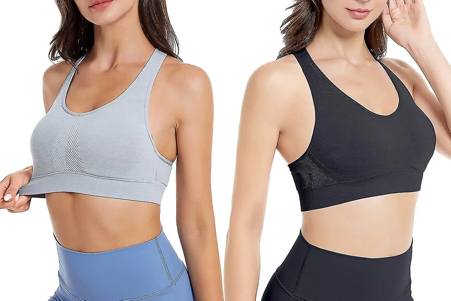 Womens s Multipack Workout Bras Padded Yoga Bras