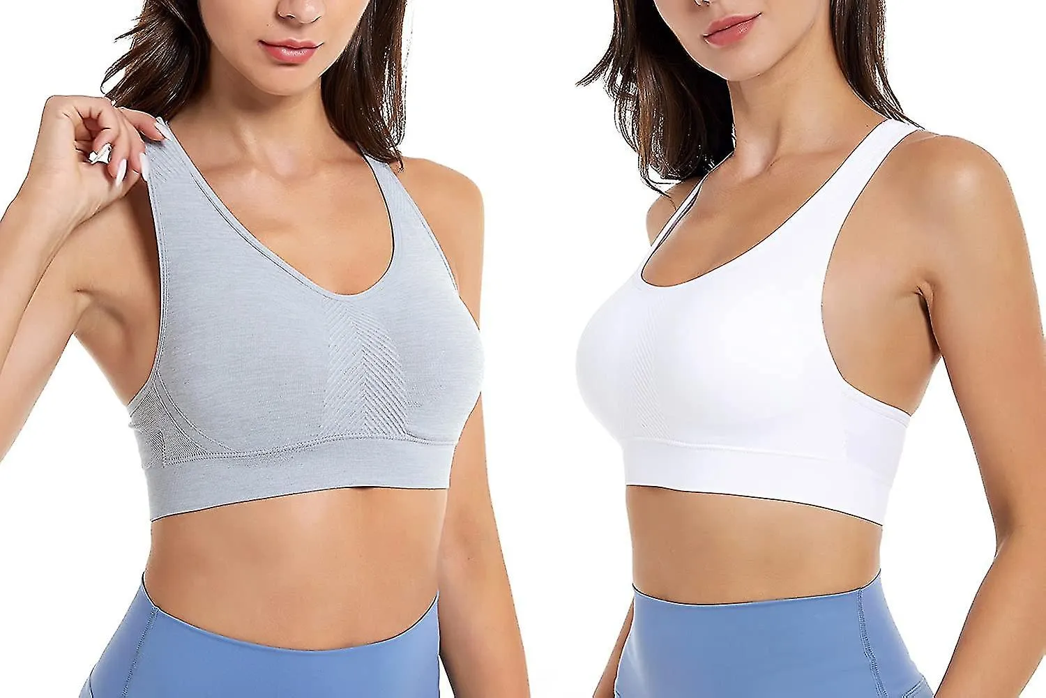 Womens s Multipack Workout Bras Padded Yoga Bras