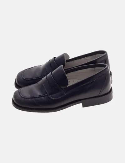 Yowas Mocasín azul marino liso