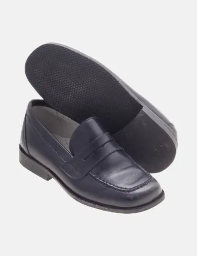 Yowas Mocasín azul marino liso