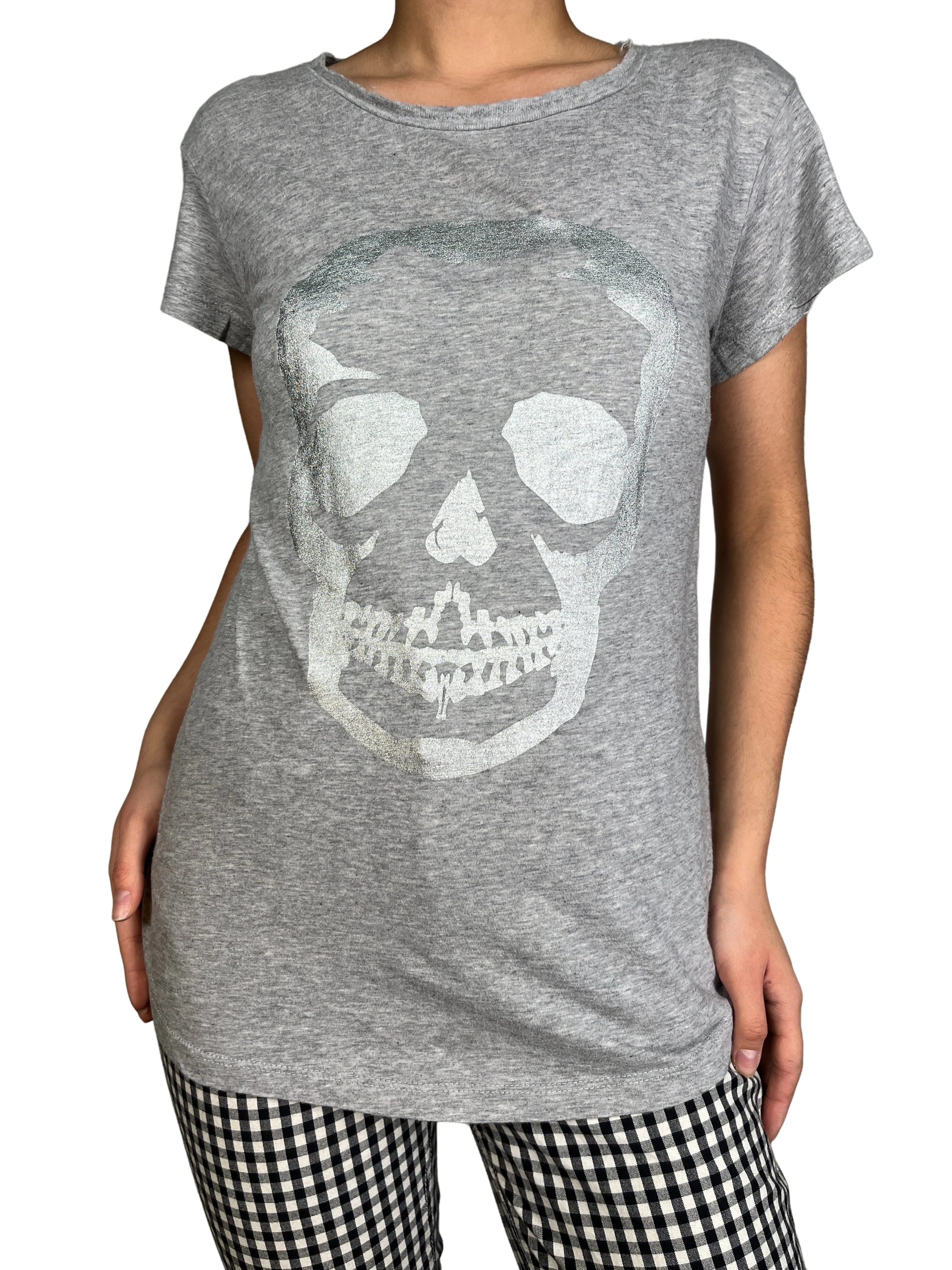 ZADIG & VOLTAIRE Polera Skinny Skull