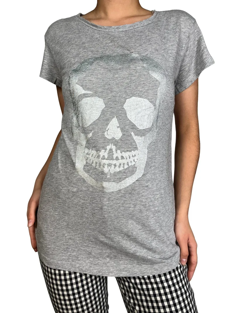 ZADIG & VOLTAIRE Polera Skinny Skull