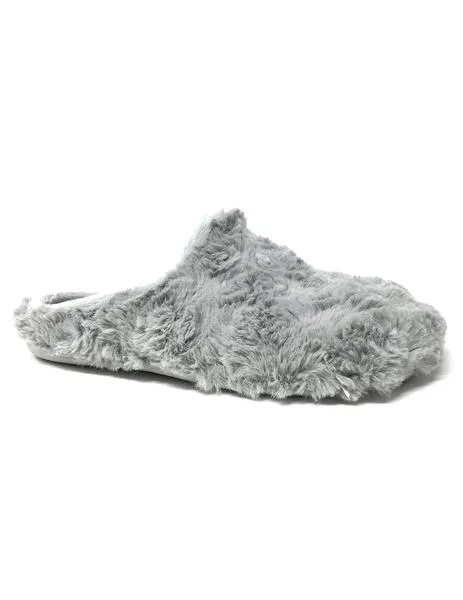 zapatilla de casa descalza gris