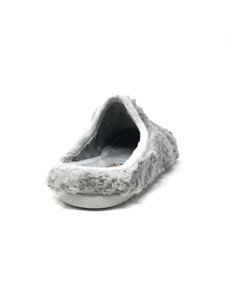 zapatilla de casa descalza gris