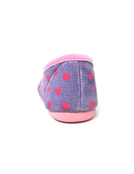 zapatilla de casa unicornio rosa
