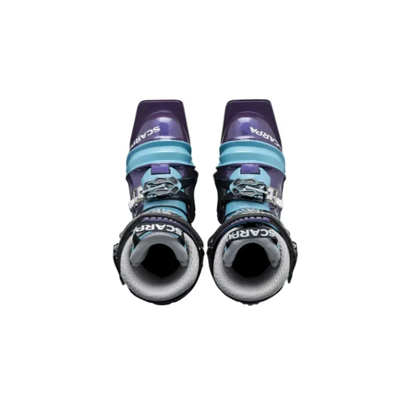Zapatilla Telemark Scarpa T2 Eco Wmn (Burgundy Polar Blue) Mujer
