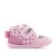 Zapatillas casa Vul·ladi rosas cerradas con dibujo de gatito