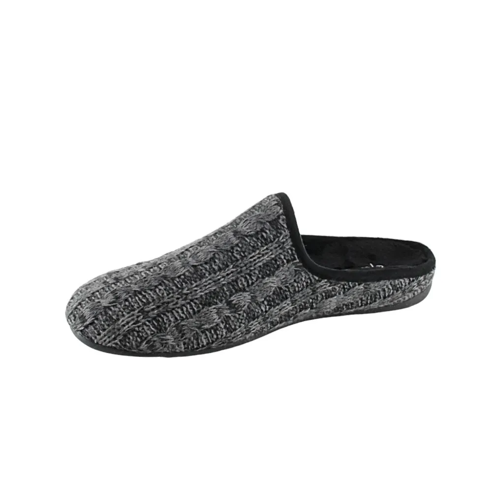 Zapatillas de casa Garzón Lana Nordic Negro