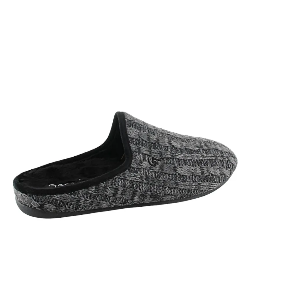 Zapatillas de casa Garzón Lana Nordic Negro