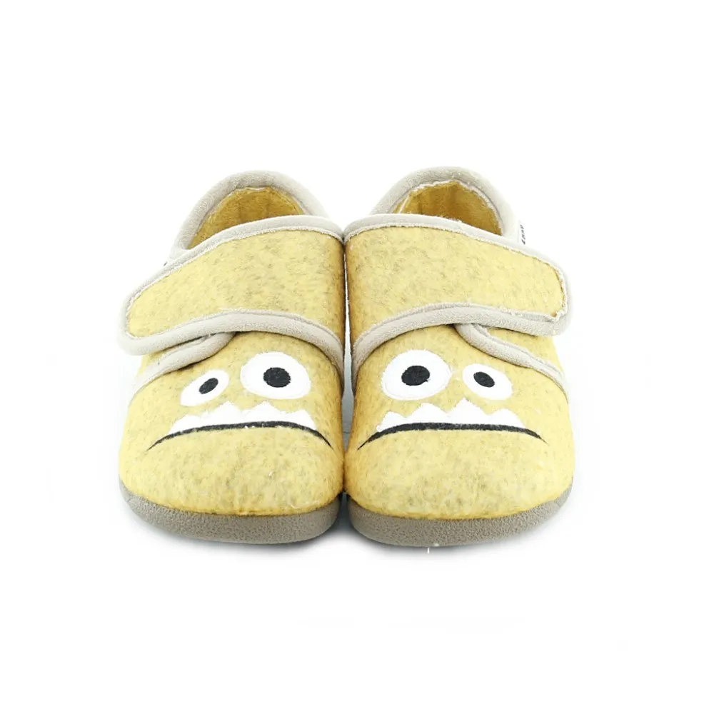 Zapatillas de casa Zapy Cara Mostaza.