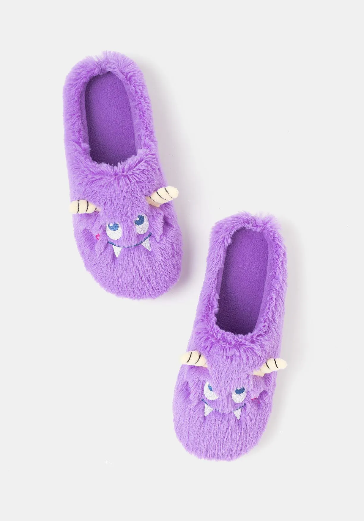 Zapatillas de estar por casa de monstruo pelito de Mujer TEX