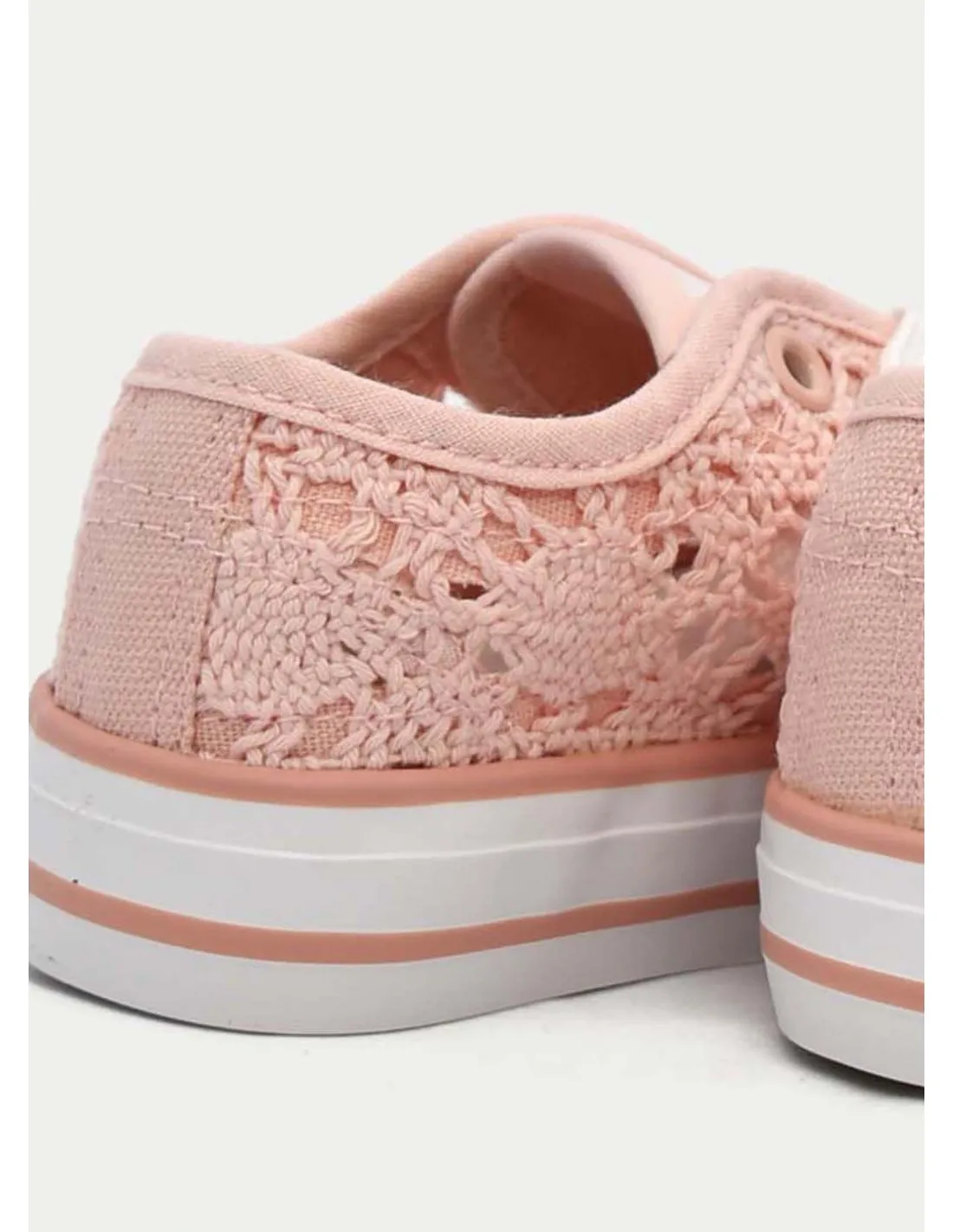 ZAPATILLAS DE LONA XTI KIDS 150468 ROSA 