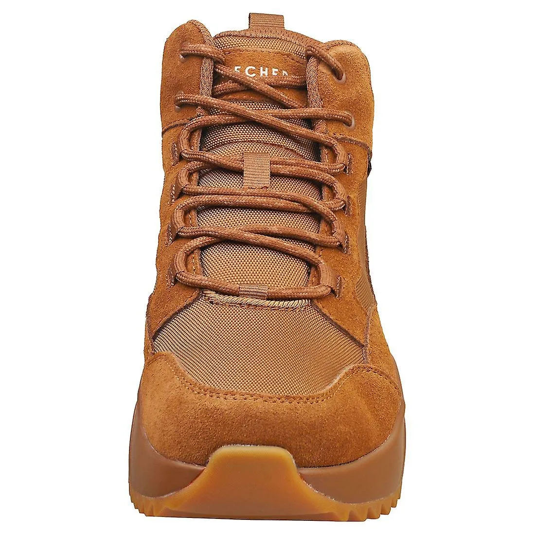 Zapatillas de plataforma para mujer Skechers Uno Peaks en color castaño
