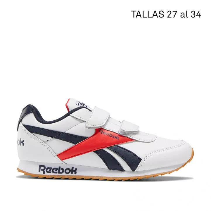 Zapatillas deporte Reebok blancas atadura con velcro royal classic jogger