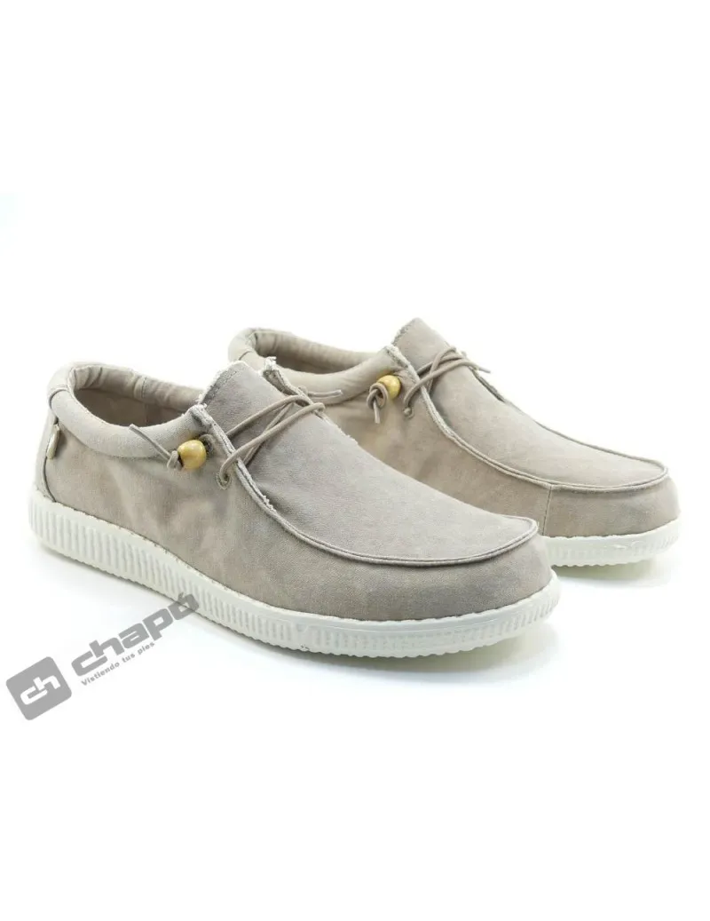 Zapatillas Deportiva Beig Pitas W150 Wallabi Washed
