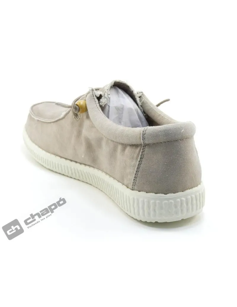 Zapatillas Deportiva Beig Pitas W150 Wallabi Washed