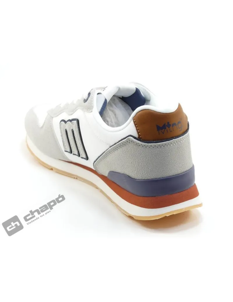 Zapatillas Deportiva Blanco Mustang 84467