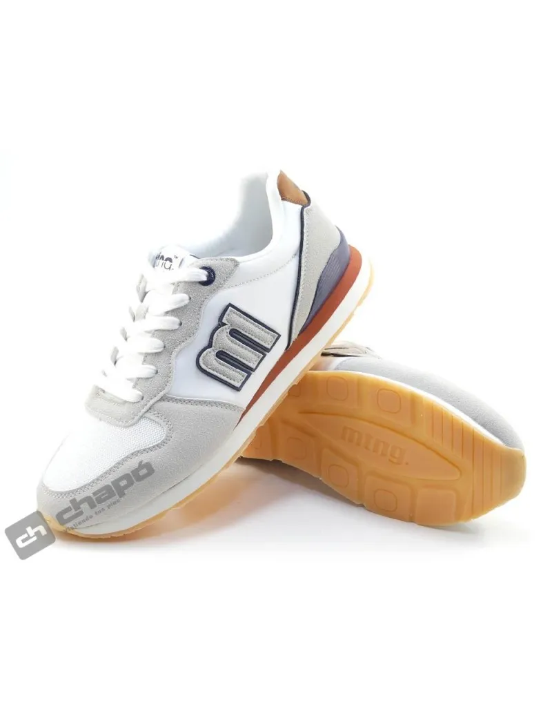 Zapatillas Deportiva Blanco Mustang 84467