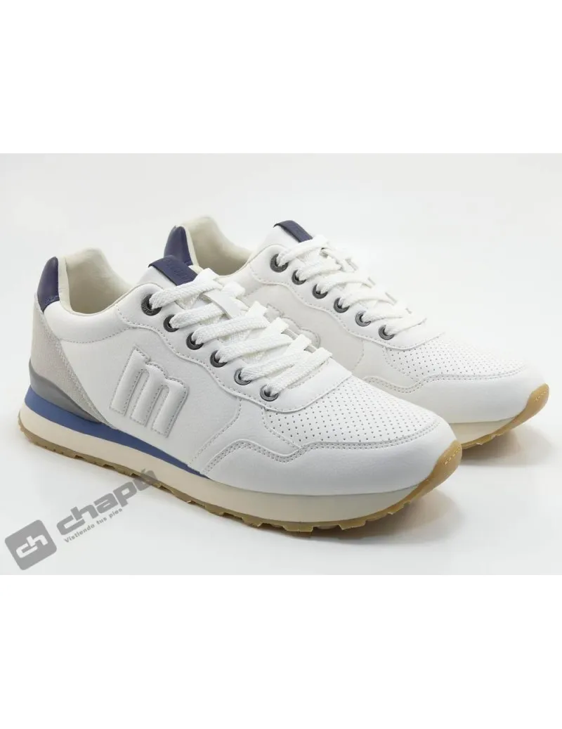 Zapatillas Deportiva Blanco Mustang 84755