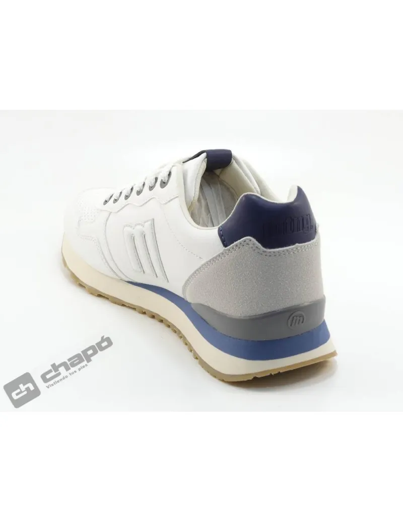 Zapatillas Deportiva Blanco Mustang 84755