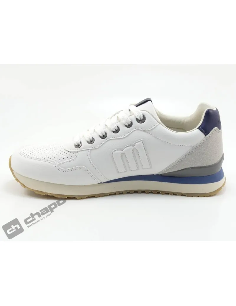 Zapatillas Deportiva Blanco Mustang 84755