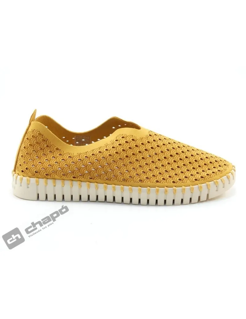 Zapatillas Deportiva Mostaza Ilse Jacobsen Tulip 3275