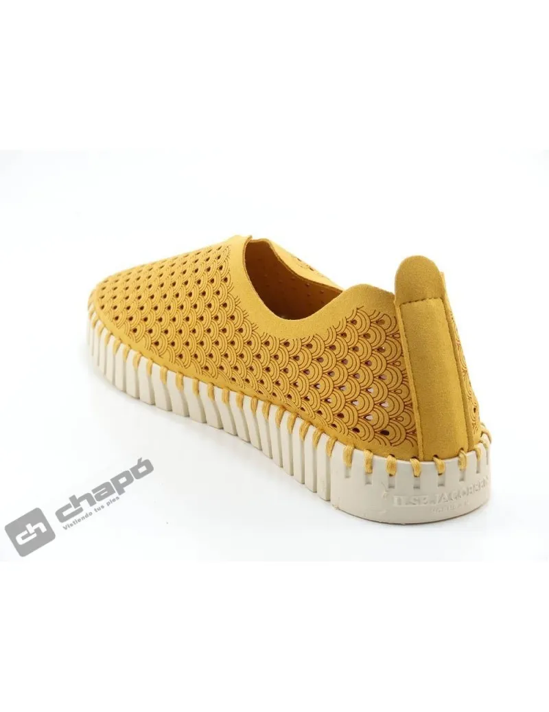 Zapatillas Deportiva Mostaza Ilse Jacobsen Tulip 3275