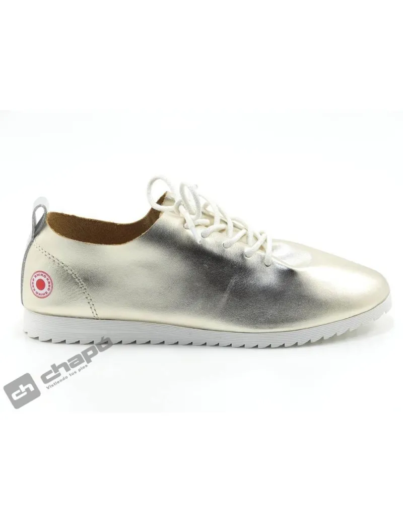 Zapatillas Deportiva Platino  Okayama