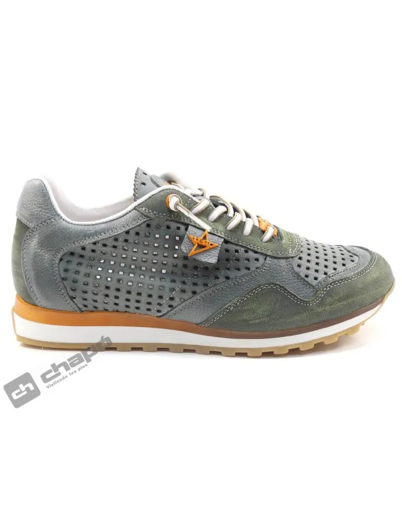 ZAPATILLAS DEPORTIVA VERDE CETTI C848