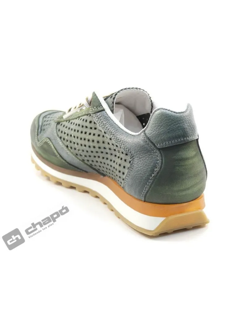 ZAPATILLAS DEPORTIVA VERDE CETTI C848