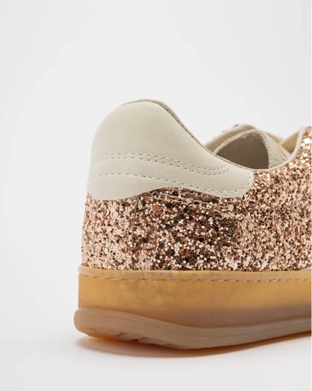 Zapatillas Moa MG702 dorado