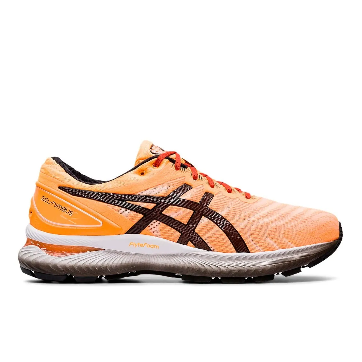 ZAPATILLAS RUNNING HOMBRE ASICS GELNIMBUS 22 MODERN TOKYO NARANJA
