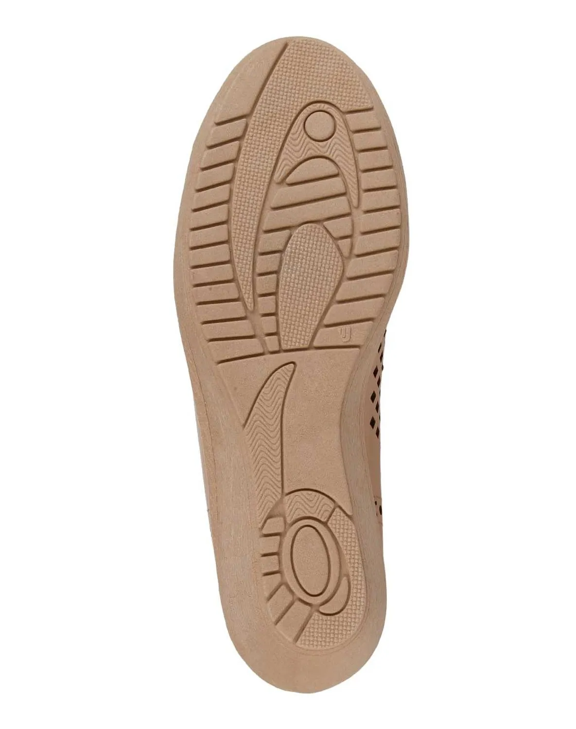 Zapato Mocasin Casual Mujer Beige Stfashion 12204000