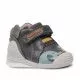 Zapatos abotinados Biomecanics grises con elefantes y globos