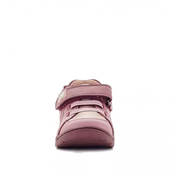 Zapatos abotinados GARVALIN rosas con iconos