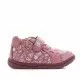 Zapatos abotinados GARVALIN rosas con iconos