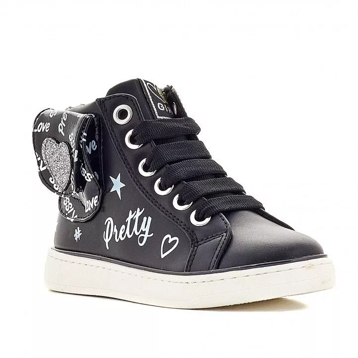 Zapatos abotinados QUETS! pretty con estrellas y corazones