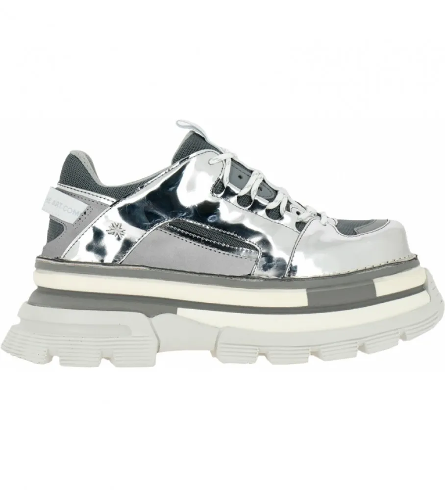 ZAPATOS ART CORE 2 1640T PLATA ALTURA PLATAFORMA: 6,5 CM