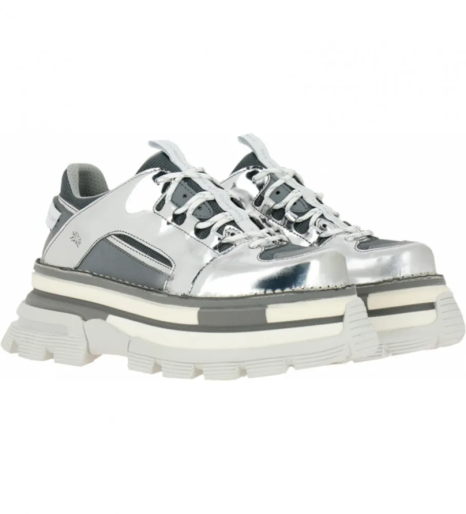 ZAPATOS ART CORE 2 1640T PLATA ALTURA PLATAFORMA: 6,5 CM
