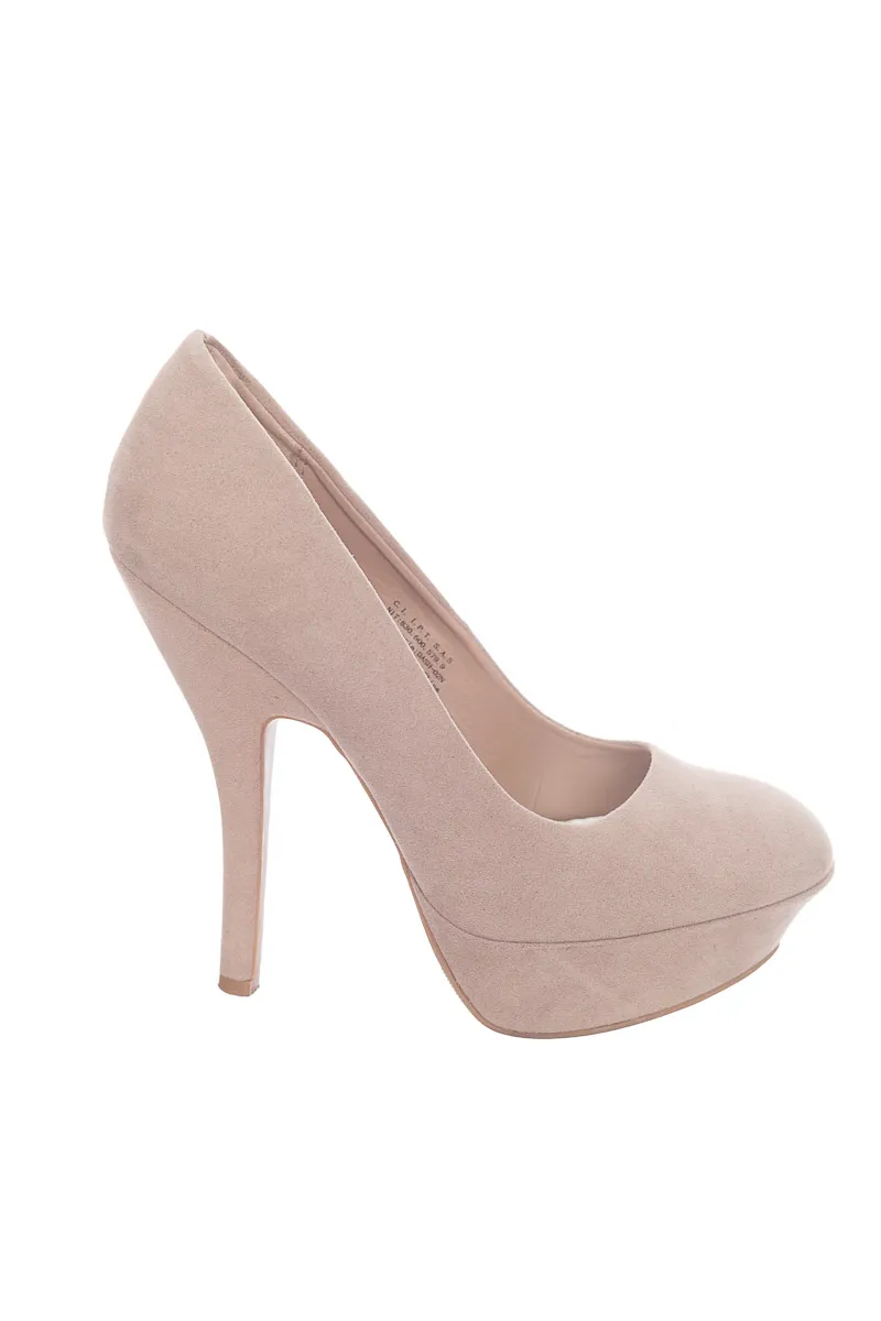 ZAPATOS COLOR BEIGE  WANTED