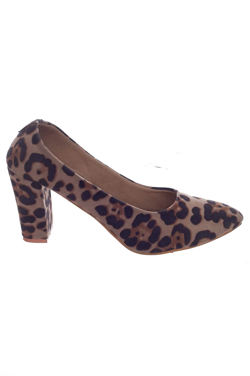 ZAPATOS COLOR CAFé  STALK