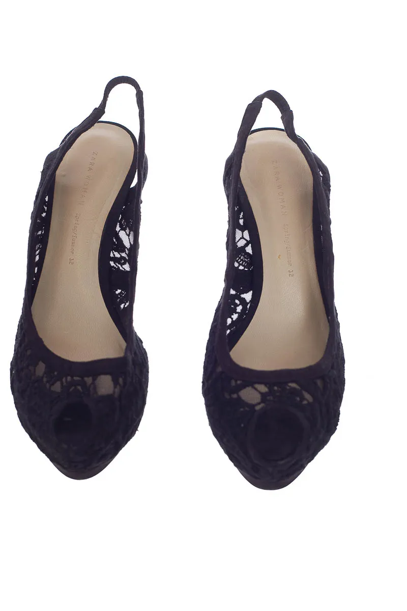 ZAPATOS COLOR NEGRO  ZARA