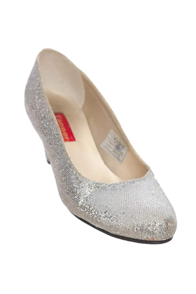ZAPATOS COLOR PLATEADO  TANNER