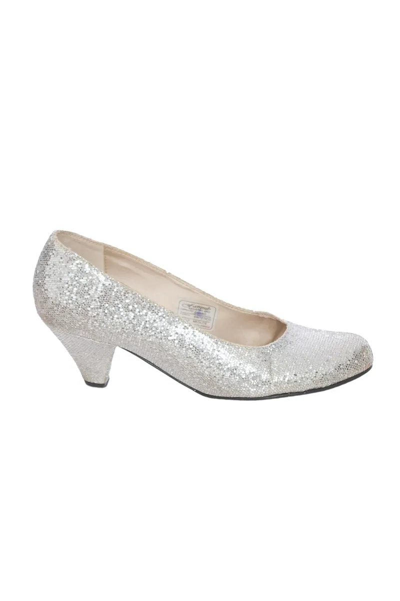 ZAPATOS COLOR PLATEADO  TANNER