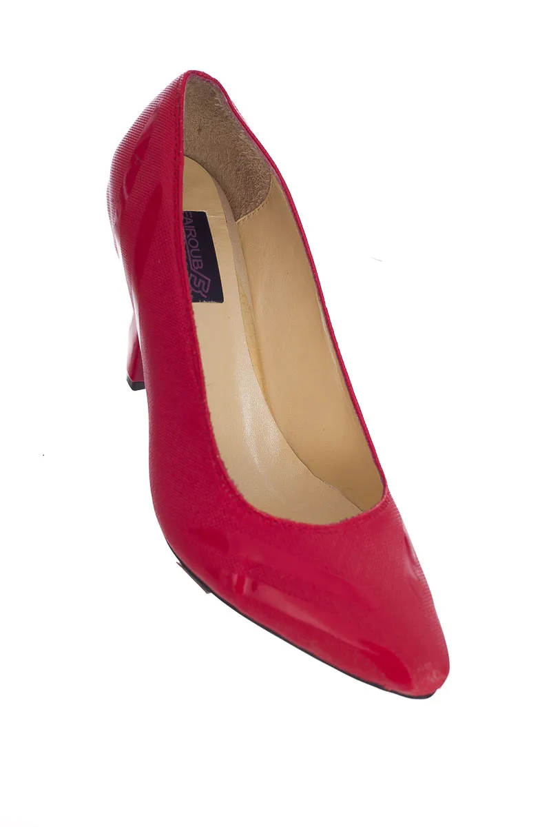 ZAPATOS COLOR ROJO  FAIROUB