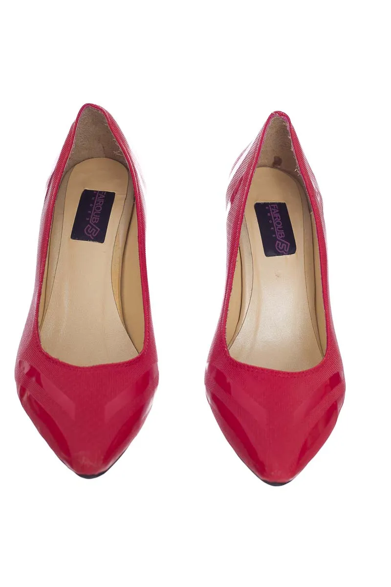 ZAPATOS COLOR ROJO  FAIROUB